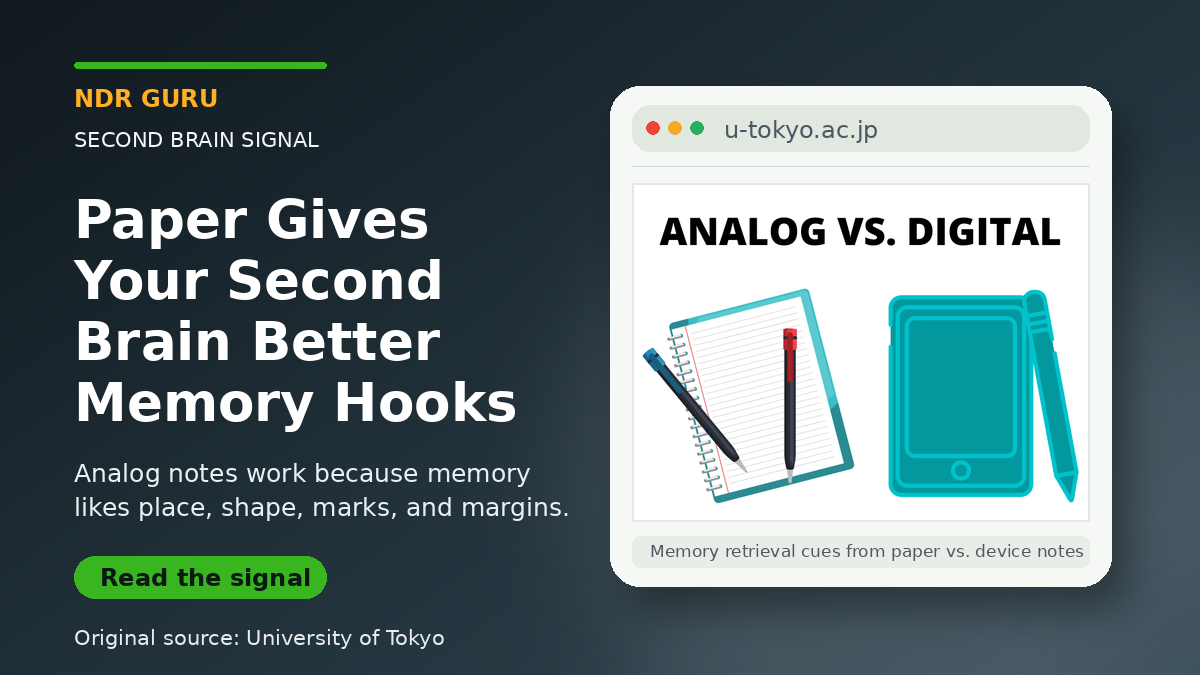 Why Paper Still Belongs in an AI Second Brain title image
